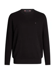 Tommy Hilfiger Big & Tall Pullover ESSENTIAL Schwarz