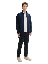 Sweatjacke mit Stehkragen