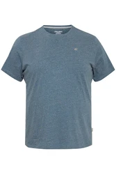 Blend T-Shirt BHBT-Shirt Grau/Dunkelblau/Hellblau/Blau