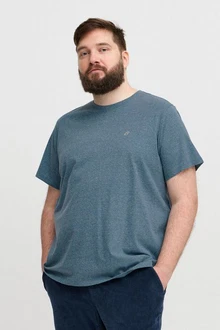 Blend T-Shirt BHBT-Shirt Grau/Dunkelblau/Hellblau/Blau Blend T-Shirt BHBT-Shirt Grau/Dunkelblau/Hellblau/Blau