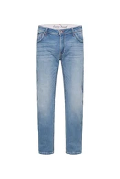 Comfort-fit-Jeans mit zwei Leibhhen