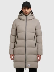 khujo Wintermantel CAIUS Braun/Beige/Grau