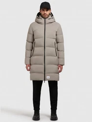 khujo Wintermantel CAIUS Braun/Beige/Grau