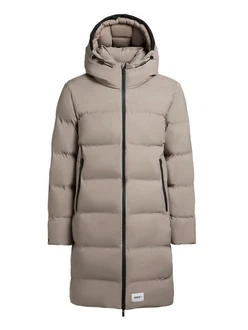 khujo Wintermantel CAIUS Braun/Beige/Grau
