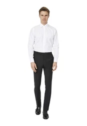 HECHTER PARIS Anzughose Modern Fit Dunkelblau/Schwarz/Dunkelgrau
