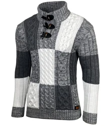 Baxboy Strickpullover Stehkragen B-51112 B-51112