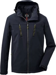 Funktionsjacke KOW 163 MN SFTSHLL JCKT schwarz