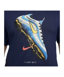 Nike Sportswear T-Shirt Photo T-Shirt Dunkelblau/Blau/Hellblau