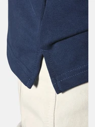 Jan Vanderstorm Langarm-Poloshirt ELLIS Dunkelblau/Blau