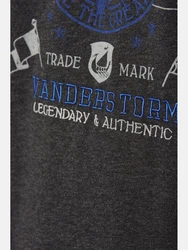 Jan Vanderstorm Langarmshirt STAAF Dunkelblau/Dunkelgrau/Schwarz