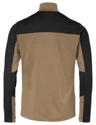 VAUDE Rollkragenshirt Me Livigno Halfzip II Braun/Khaki/Beige/Grau