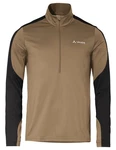 VAUDE Rollkragenshirt Me Livigno Halfzip II Braun/Khaki/Beige/Grau