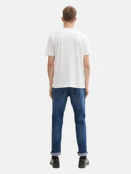 TOM TAILOR Straight-Jeans MARVIN Blau/Hellblau/Dunkelblau/Weiß/Creme