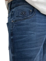 TOM TAILOR Straight-Jeans MARVIN Blau/Hellblau/Dunkelblau/Weiß/Creme