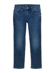 TOM TAILOR Straight-Jeans MARVIN Blau/Hellblau/Dunkelblau/Weiß/Creme