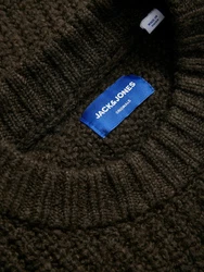 JACK & JONES Pullover JORQUEENS schoko