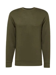 SELECTED HOMME Sweatshirt SLHEMANUEL SOFT CREW NECK SWEAT NOOS Dunkelgrün