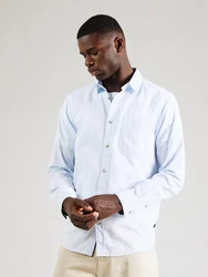 TOM TAILOR Langarmhemd pastellblau