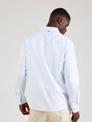 TOM TAILOR Langarmhemd pastellblau