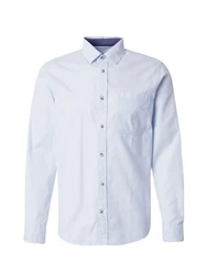 TOM TAILOR Langarmhemd pastellblau