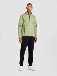 Icepeak Fleecejacke BREDSTEDT Dunkelgrün/Khaki/Grün