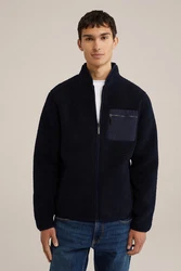 WE Fashion Cardigan Dunkelblau