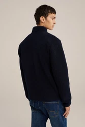 WE Fashion Cardigan Dunkelblau