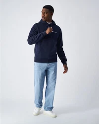 Champion Hoodie Herren Sweatshirt Hooded Sweatshirt Dunkelblau/blau