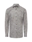 Finshley & Harding Businesshemd Grau/Rot/Rosa/Bordeaux