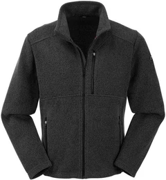 Fleecejacke Oberstdorf II - Strickfleece J BLACK