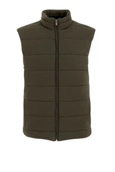 WE Fashion Cardigan Dunkelgrün/Khaki