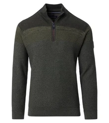 CASAMODA Strickpullover Dunkelgrün