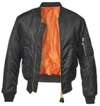 Brandit MA1 Jacket Grau/Dunkelgrün/Bordeaux/Dunkelrot/Orange