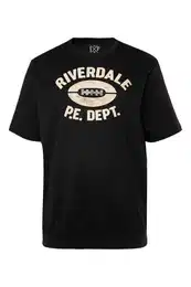 T-Shirt JP 1880 T-Shirt Bauchfit Halbarm Badges