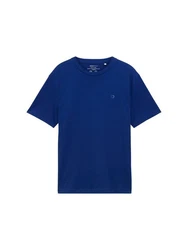 TOM TAILOR Denim T-Shirt Dunkelblau/Blau