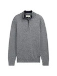 TOM TAILOR Denim Troyer Strickpullover Regular Fit 