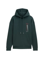 TOM TAILOR Denim Sweatshirt Hoodie mit Print 