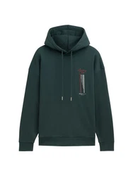 TOM TAILOR Denim Sweatshirt Hoodie mit Print 