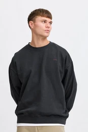 !Solid Sweatshirt SDNOOR schner Rundhalspullover mit Backprint