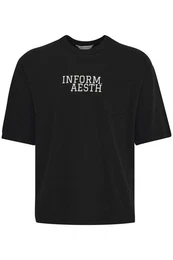 T-Shirt CFTUE tee with print and chestpocket modernes T-shirt
