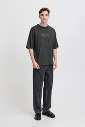 Casual Friday T-Shirt CFTUE Dunkelgrün/Grau/Schwarz/Dunkelgrau