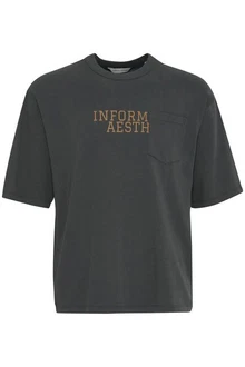 Casual Friday T-Shirt CFTUE Dunkelgrün/Grau/Schwarz/Dunkelgrau