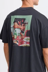 !Solid T-Shirt SDNOJUS Dunkelgrau/Schwarz/Grau/Dunkelgrün