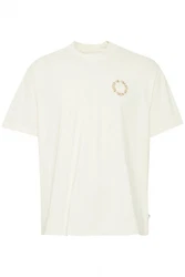 !Solid T-Shirt SDNOJUS Khaki/Weiß/Beige/Creme