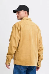 !Solid Langarmhemd SDNAM Gelb/Beige/Braun