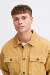 !Solid Langarmhemd SDNAM Gelb/Beige/Braun