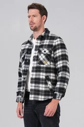 Miracle of Denim Hemdjacke Men Shirt Schwarz/Blau/Hellblau/Rot/Weiß/Grau