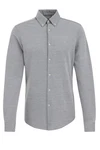WE Fashion Businesshemd Grau/Hellgrau WE Fashion Businesshemd Grau/Hellgrau