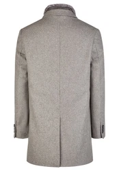 Hechter Paris Wollmantel Mit Innenweste Grau/Braun/Beige