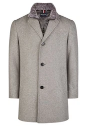 Hechter Paris Wollmantel Mit Innenweste Grau/Braun/Beige